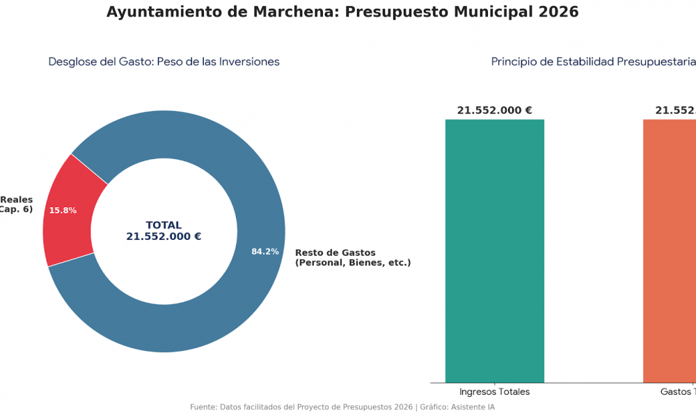 Marchena aprueba por unanimidad el presupuesto general consolidado de ...