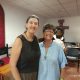 Eugenia Sánchez y Patricia Sánchez durante el encuentro de la Orden Franciscana Seglar en Marchena