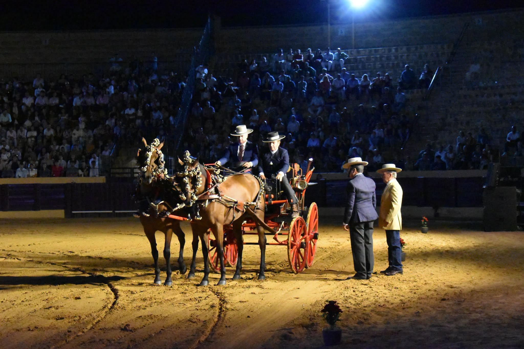 Espectáculo Tierra de Caballos de José León en la Plaza de Toros de Osuna