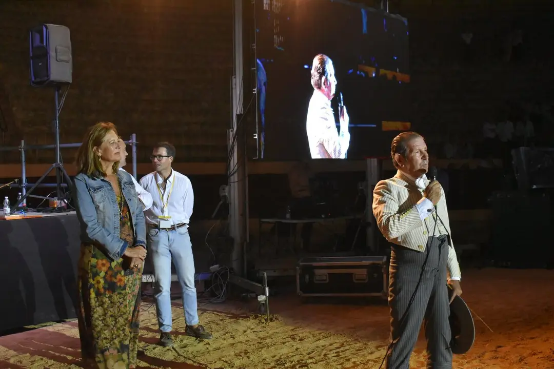 Espectáculo ecuestre Tierra de Caballos de José León en la Plaza de Toros de Osuna