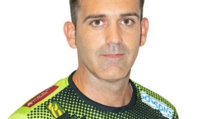 Álvaro de Hita, portero del Cajasol Ángel Ximénez Puente Genil