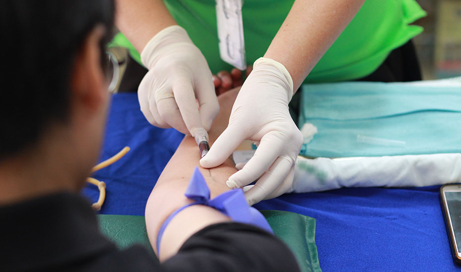 Donación de sangre en Marchena. Imagen de archivo