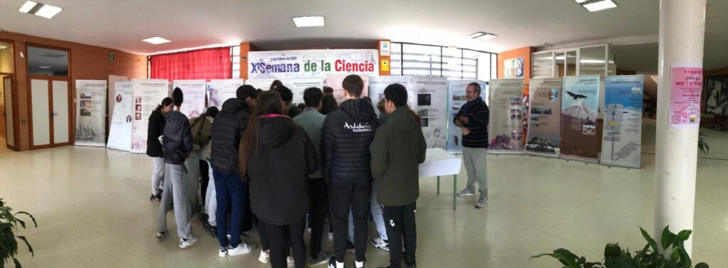 Imagen de archivo del interior del IES López de Arenas de Marchena durante una actividad educativa
