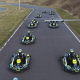 Karts en el circuito Vandel Gokart de Dinamarca, sede del KWC 2026